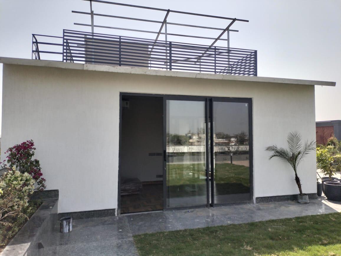 Prefab rooftop room built on a Delhi terrace by Prefabshala